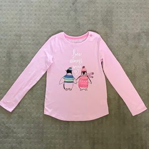 Long-sleeve graphic t-shirt